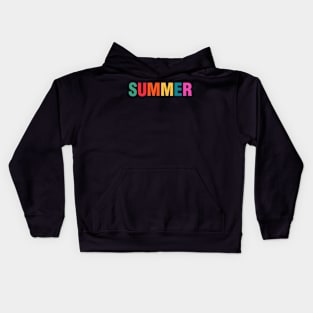 Summer Vibes Kids Hoodie